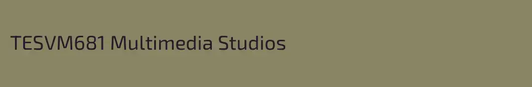 TESVM681 Multimedia Studios